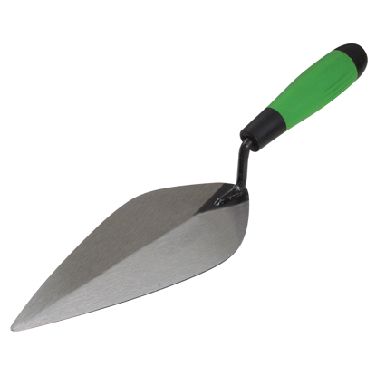 Picture of Hi-Craft® 11" Narrow Pattern Brick Trowel with Soft Grip Handle