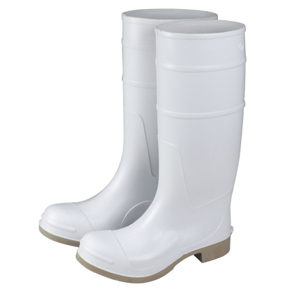 Picture of 16" White Over-the-Sock Boots with Safety Lock Soles - Size 13