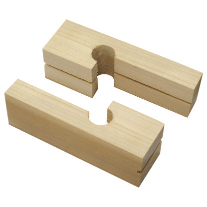 Picture of 4" Wood Line Blocks (Pair)