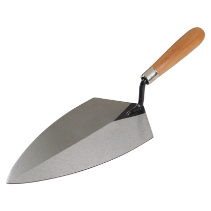 Picture of Hi-Craft® 10" Wide Pattern Brick Trowel with Wood Handle
