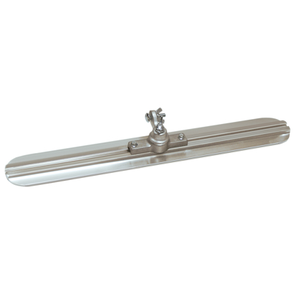 Picture of 24" x 3-1/4" Round End Extruded Magnesium Walking Float with All-Angle Bracket