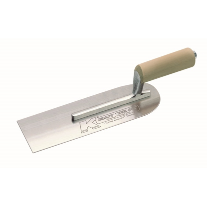 Picture of 10-1/2" x 3" Pipe Trowel with Camel Back Wood Handle