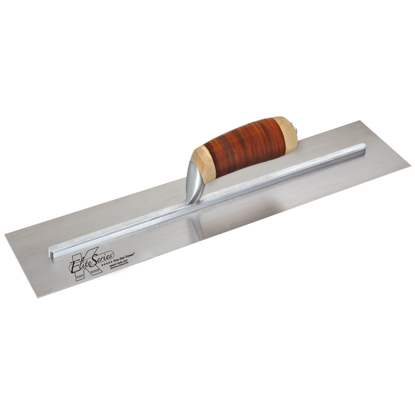 Picture of Elite Series Five Star™ 12" x 3" Carbon Steel Cement Trowel with Leather Handle