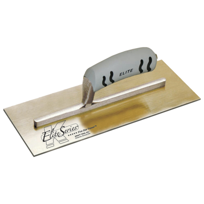 Picture of Elite Series Five Star™ 11-1/2" x 4-3/4" Golden Stainless Steel Plaster Trowel with ProForm® Handle