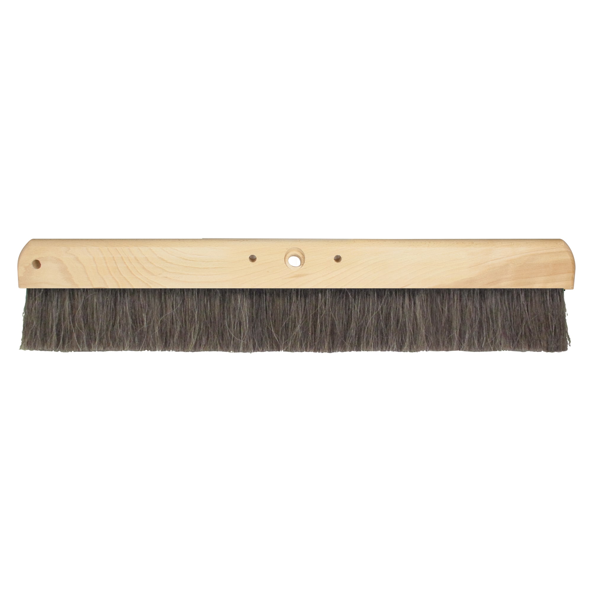 Kraft Tool Co 36" Wood Horsehair Concrete Finishing Broom Head