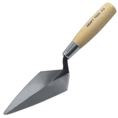 Picture of 7" x 3" Pointing Trowel with Wood Handle