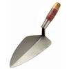 Picture of 12” Narrow Round Heel Brick Trowel with Leather Handle