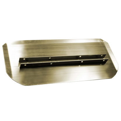 Picture of 8" x 18" ProForm® Heavy-Duty Gold Offset Channel Combination Blade