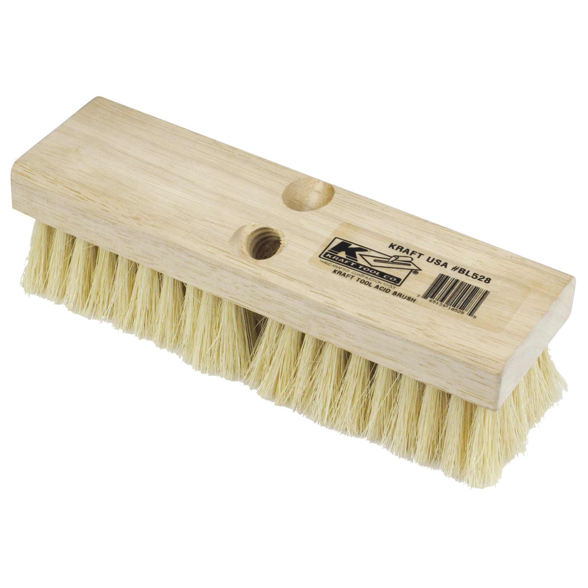 OX Pro Utility Scrub Brush 8, White Tampico Fiber