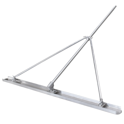 Picture of 120" Dual Edge Channel Float with Knucklehead® II Bracket, Handle, & Braces