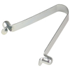 Picture of 6' Aluminum Button Handle with Insert - 1-3/4" Diameter