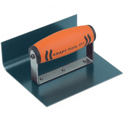 Picture of 6" x 4" x 3"  1"R Inside Blue Steel Cove Step Tool with ProForm® Handle