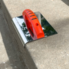 Picture of 10" x 6" 1/2"R Stainless Steel Hand Edger with ProForm® Float Handle