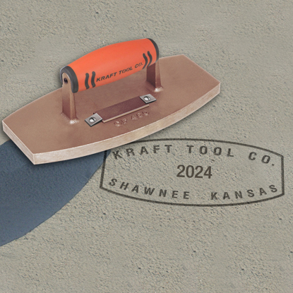 Picture of Personalized Oval Name Stamp with Current Date Insert with ProForm® Handle