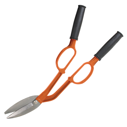 Picture of Offset/Bent Pattern Snips with Long Handles