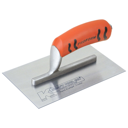Picture of 8" x 3" Swedish Stainless Steel Midget Finishing Trowel with Camel Back ProForm® Handle