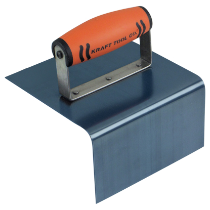 Picture of 6" x 6" x 3-1/2"  1/2"R Blue Steel Outside Step Tool with Batter with ProForm® Handle