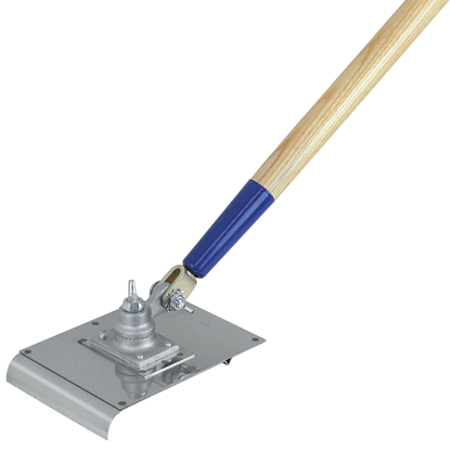 Picture of 6" x 8" 3/8"R Stainless Steel Walking Edger/Groover with Handle