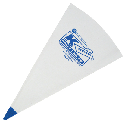 Picture of 23" x 13" Poly-Lined Grout Bag with Blue Tip